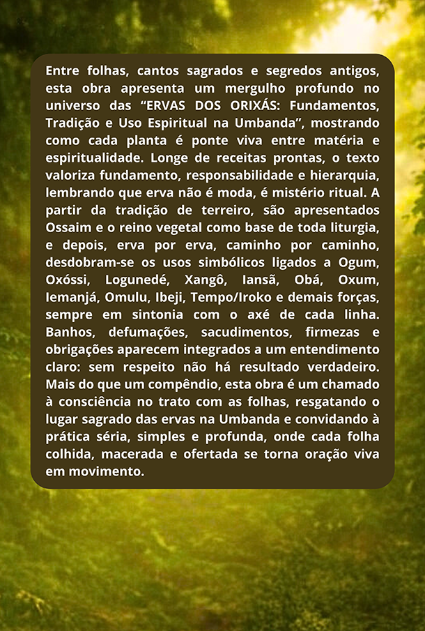 ERVAS DOS ORIXÁS - Imagem 2