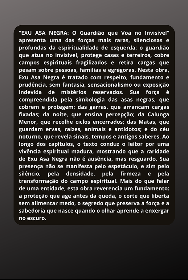 EXU ASA NEGRA - Imagem 2